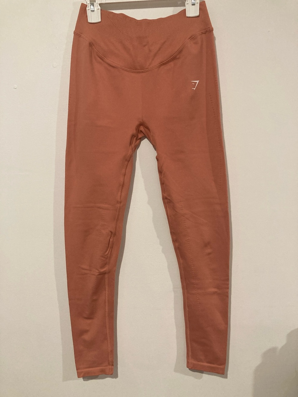 Gymshark Seamless Leggings - Rust Orange size S